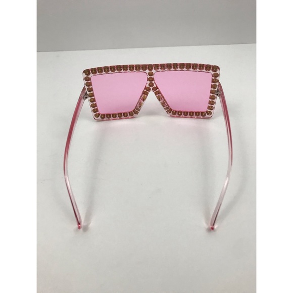 Rhinestone Square Sunglasses - Picture 5 of 5